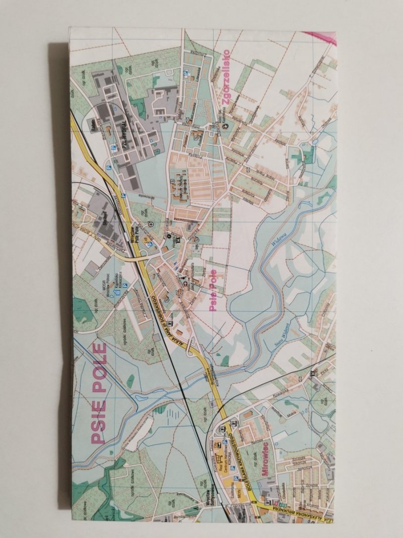 WROCŁAW 2012 PLAN MIASTA 1: 20 000 
