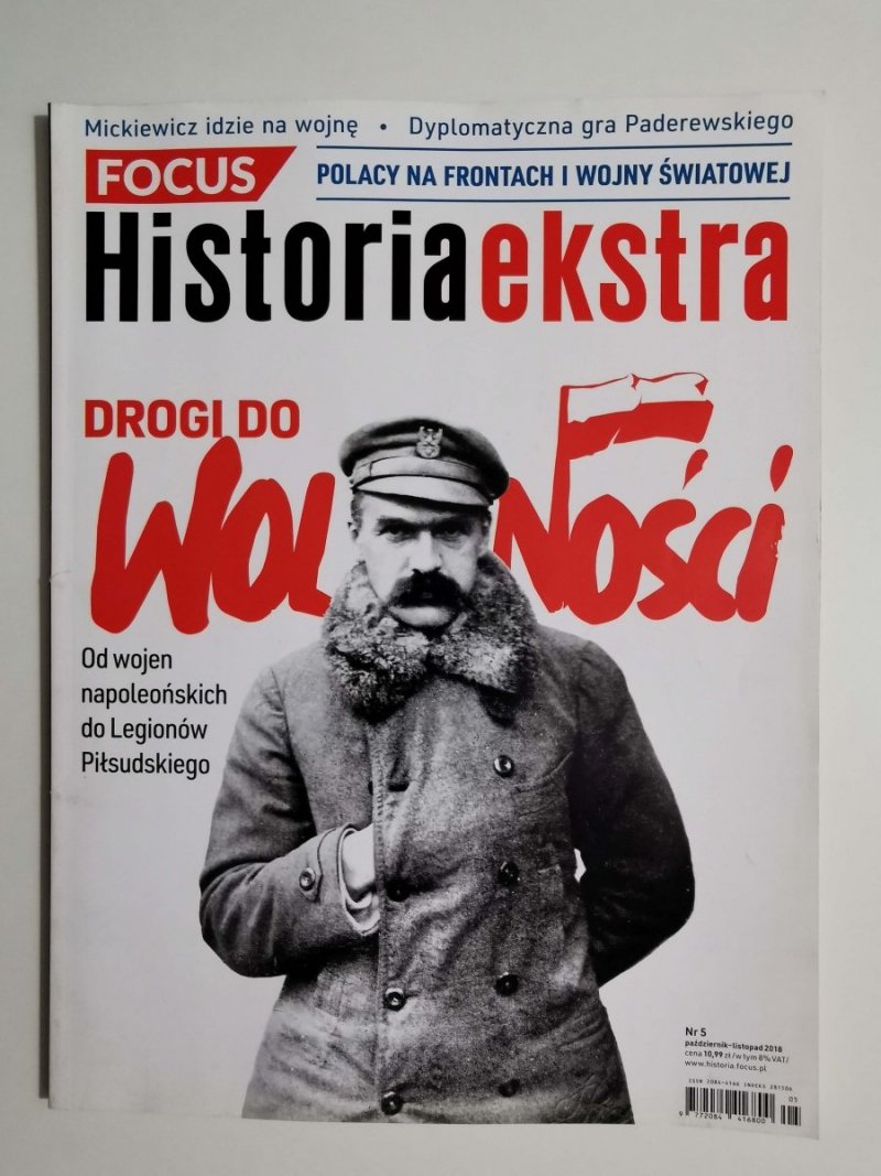 FOCUS HISTORIA EKSTRA NR 5 PAŹ-LIST 2018 
