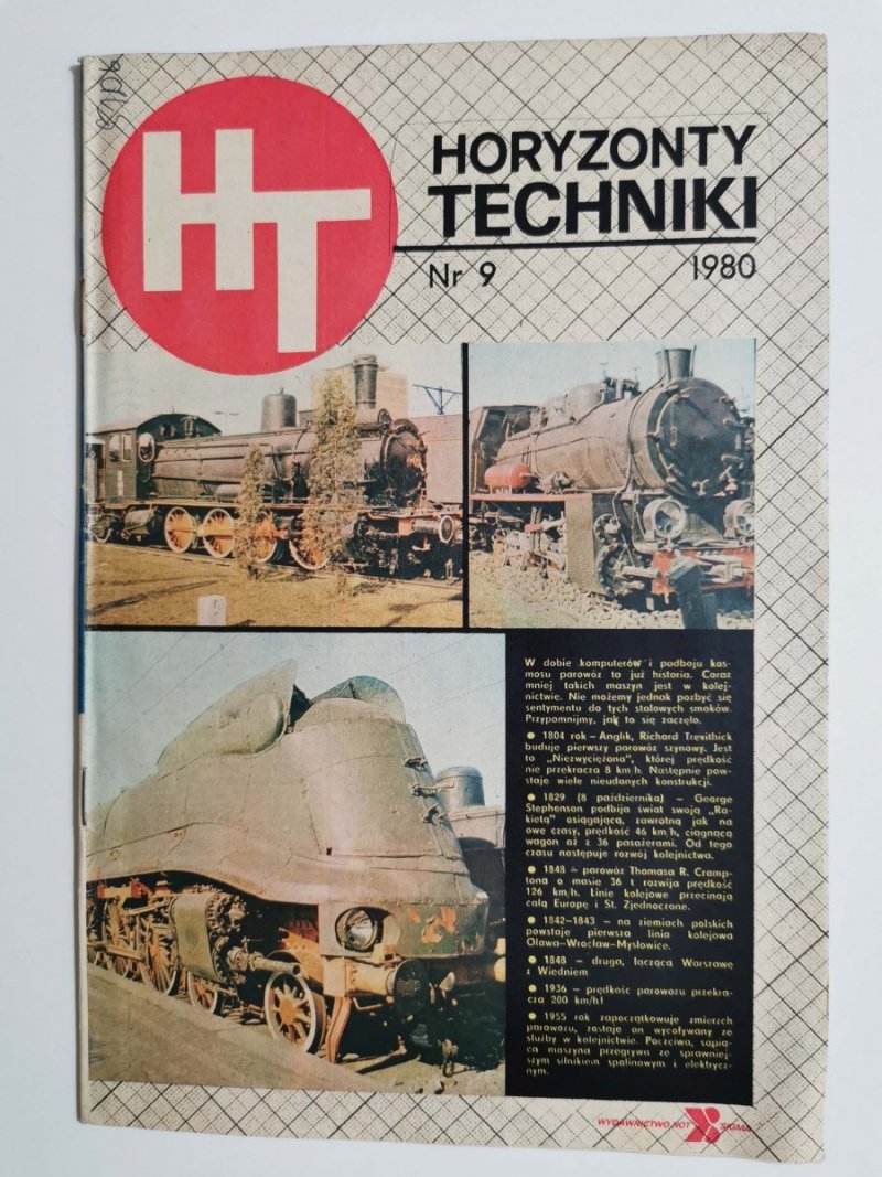 HORYZONTY TECHNIKI NR 9 1980