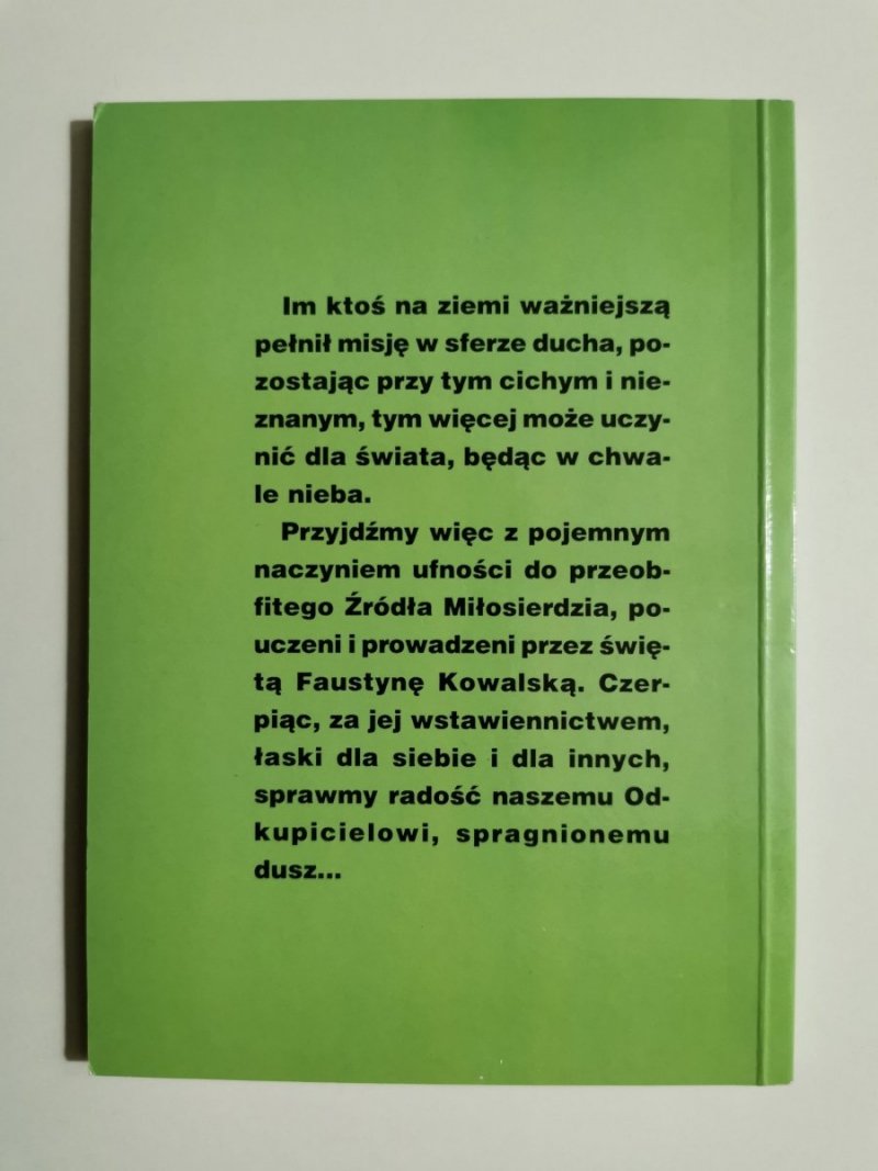 NOWENNY I LITANIE DO ŚWIĘTEJ SIOSTRY FAUSTYNY KOWALSKIEJ 