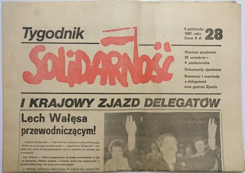 TYGODNIK SOLIDARNOŚĆ NR 28 9 PAŹDZIERNIKA 1981 ROKU