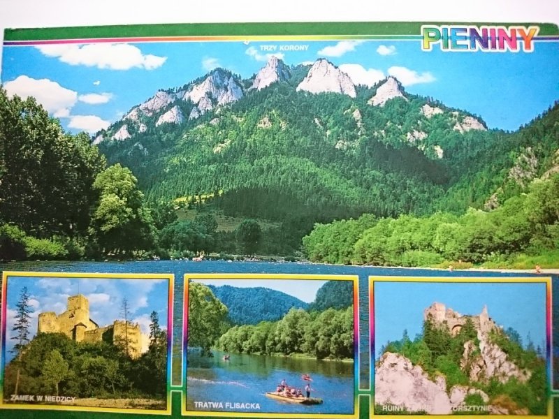 PIENINY. TRZY KORONY; RUINY ZAMKU... FOT. OGÓREK