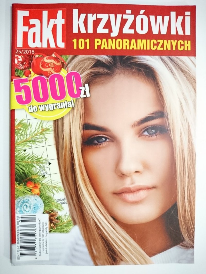 KRZYŻÓWKI 101 PANORAMICZNYCH 25-2016