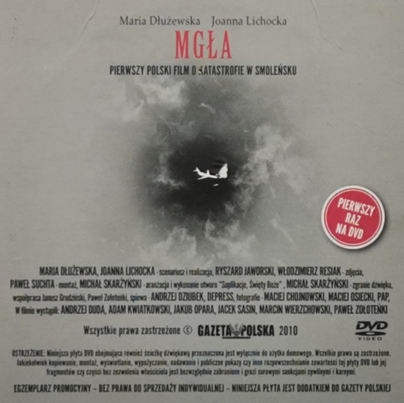 DVD. MGŁA - M. Dłużewska