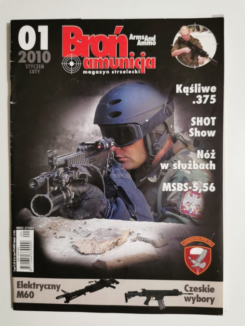 BROŃ AMUNICJA NR 01/2010 STYCZEŃ LUTY