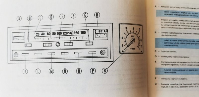 FSO 125p INSTRUKCJA OBSŁUGI 