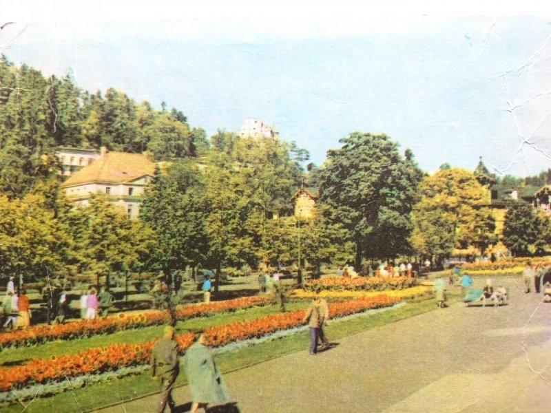 KRYNICA. FRAGMENT PARKU ZDROJOWEGO FOT. KACZYŃSKI