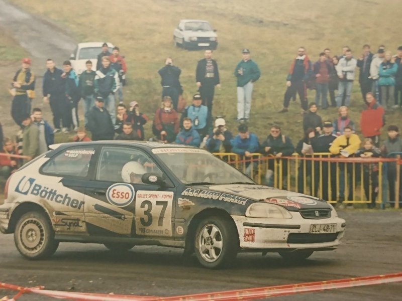 RAJD WRC 2005 ZDJĘCIE NUMER #227 HONDA CIVIC
