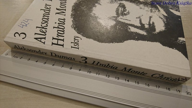 HRABIA MONTE CHRISTO TOM 3 - Aleksander Dumas 1988