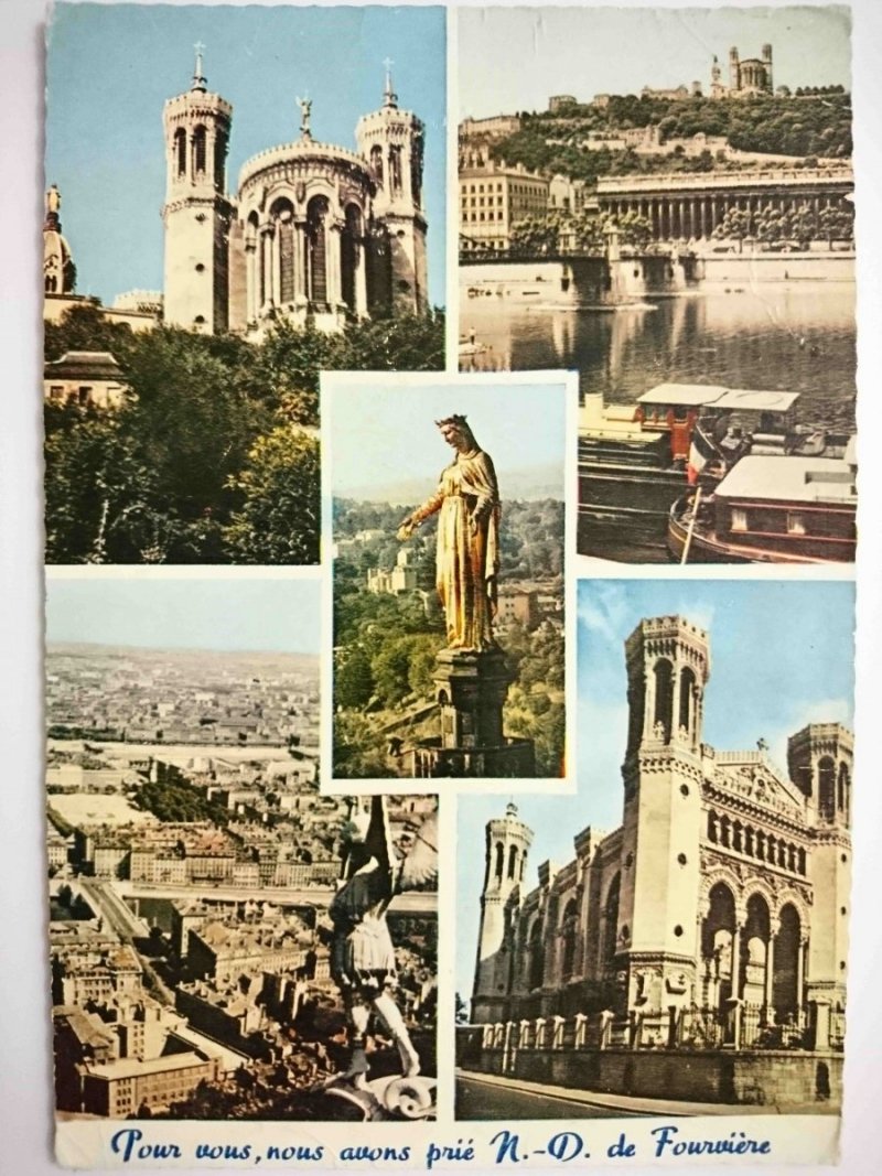 LYON. SOUVENIR DE NOTRE-DAME DE FOURVIERE