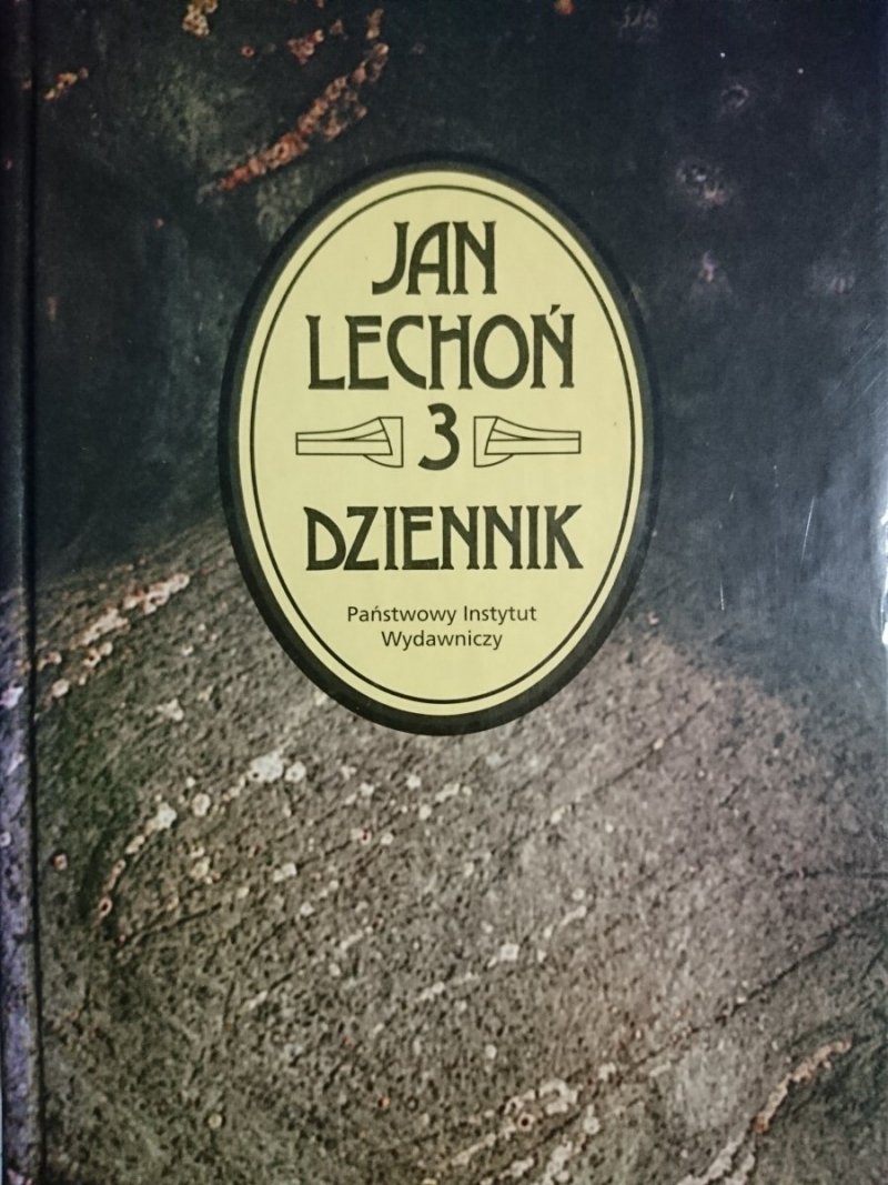 DZIENNIK TOM 3 - Jan Lechoń 1993