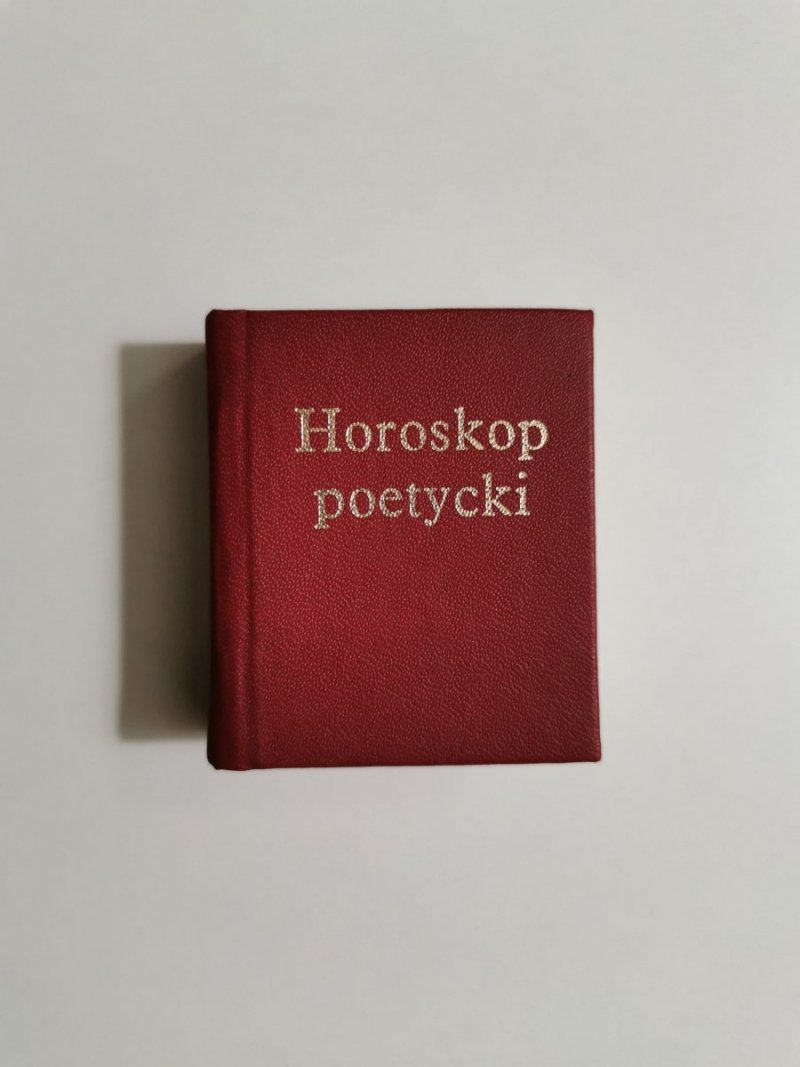 HOROSKOP POETYCKI Z XIX WIEKU. PANI 