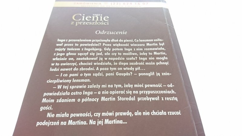 SAGA CIENIE Z PRZESZŁOŚCI TOM 11 ODRZUCENIE Thorup