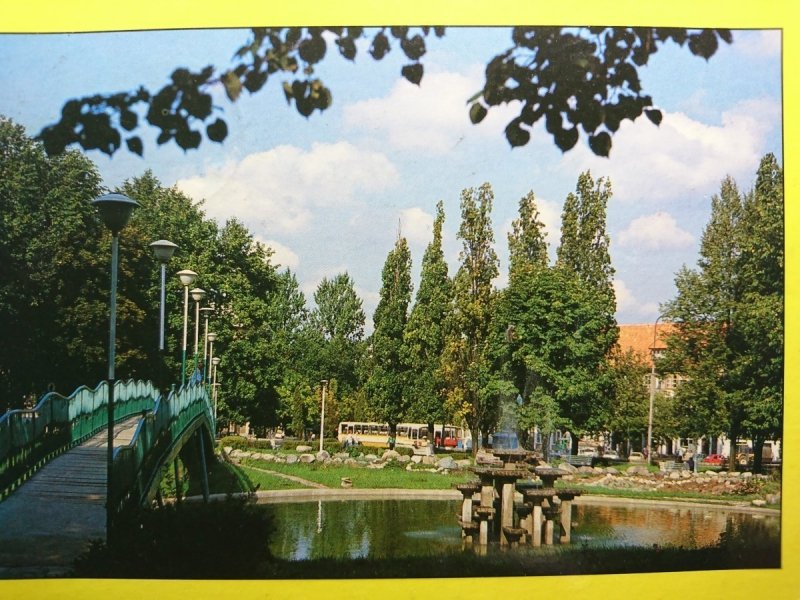 GOŁDAP. PARK W CENTURM MIASTA FOT. W. W. MAŻUL