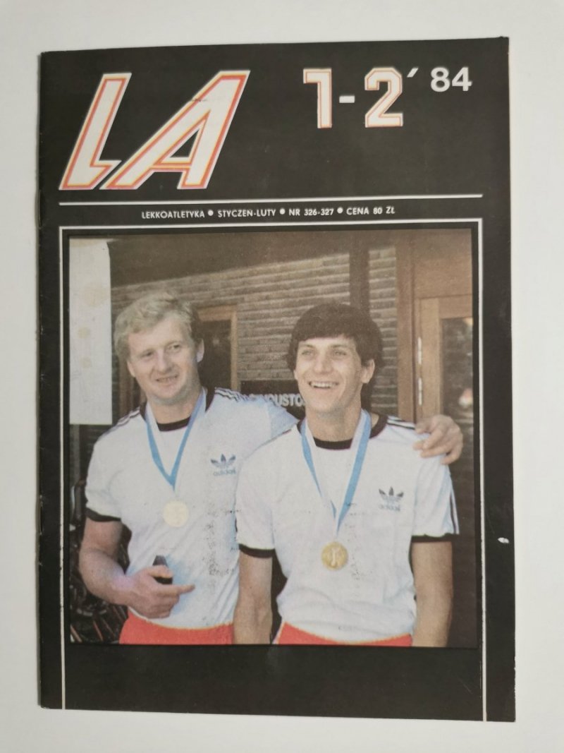 LEKKOATLETYKA 1-2'84 STYCZEŃ-LUTY NR 326-327