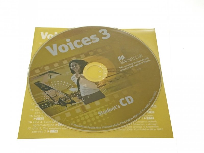 VOICES 3 STUDENT'S CD (2012)