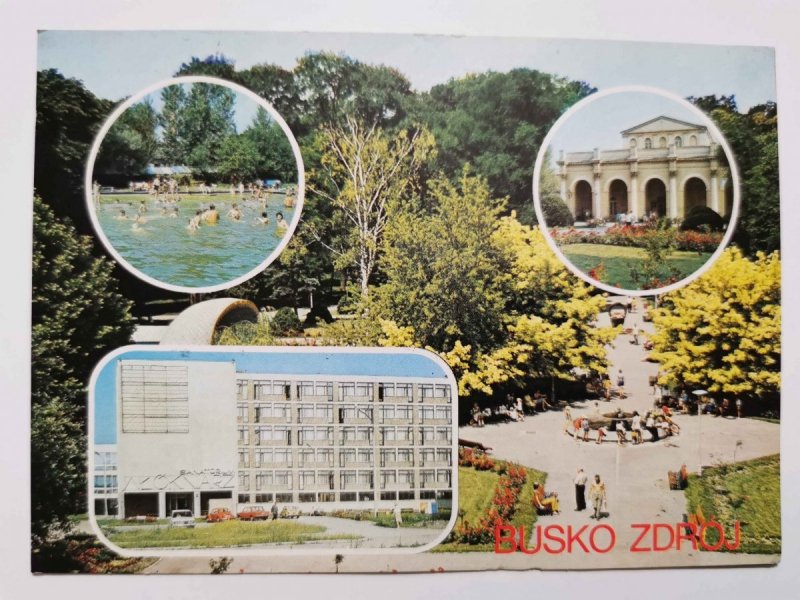 BUSKO ZDRÓJ. PARK ZDROJOWY I INNE UJĘCIA FOT KRASSOWSKI