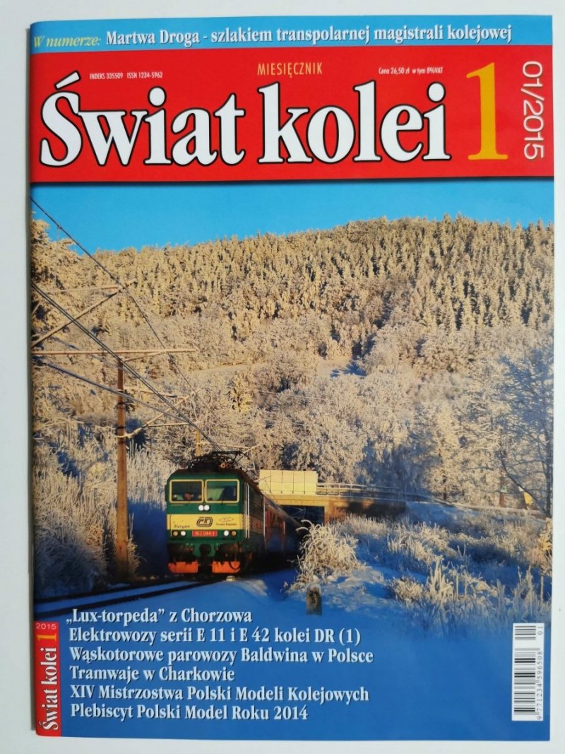Miesięcznik. Świat kolei 01/2015