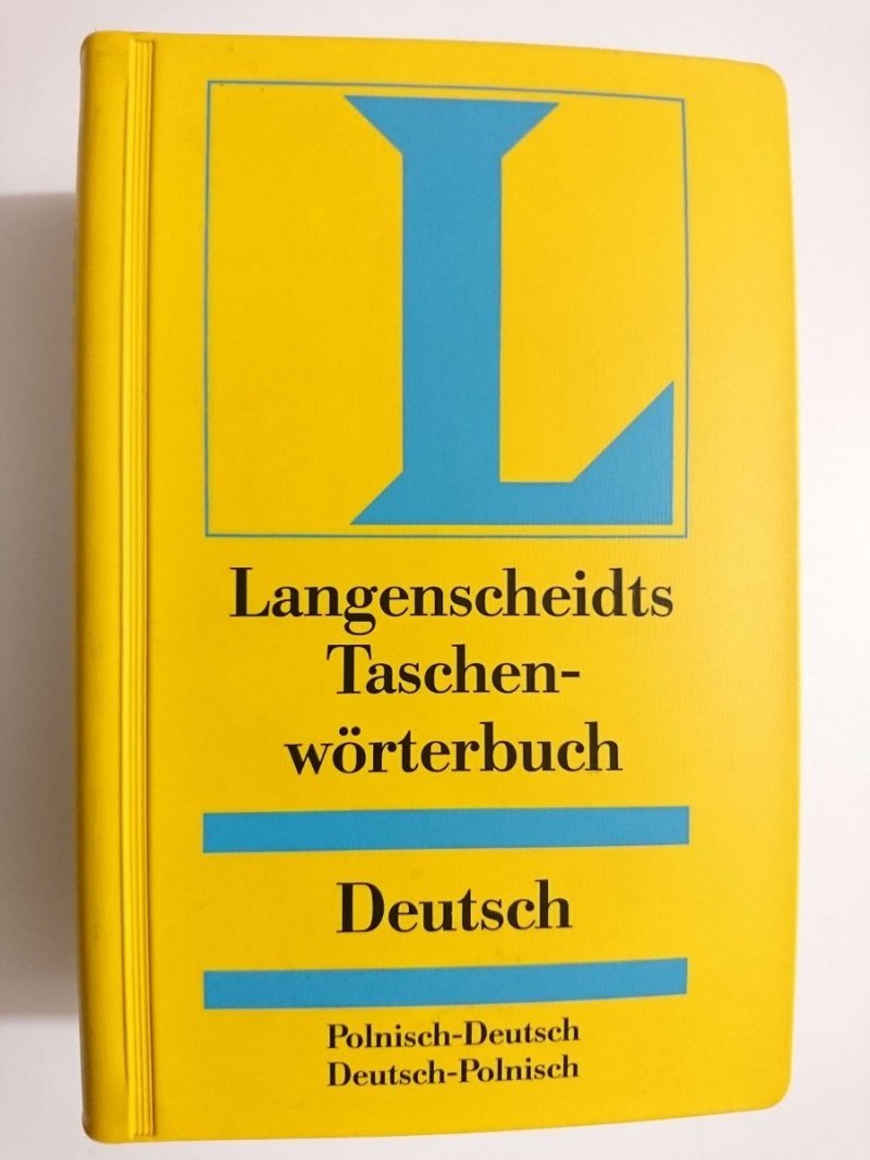 LANGENSCHEIDTS TASCHN-WORTERBUCH. DEUTSCH. POL-DEU DEU-POL 1998