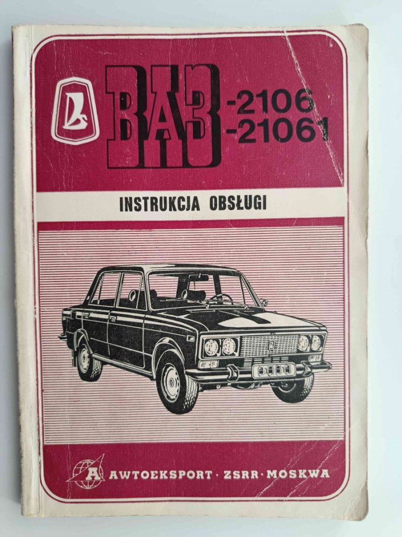 WAZ. BA3-2106-21061 INSTRUKCJA OBSŁUGI