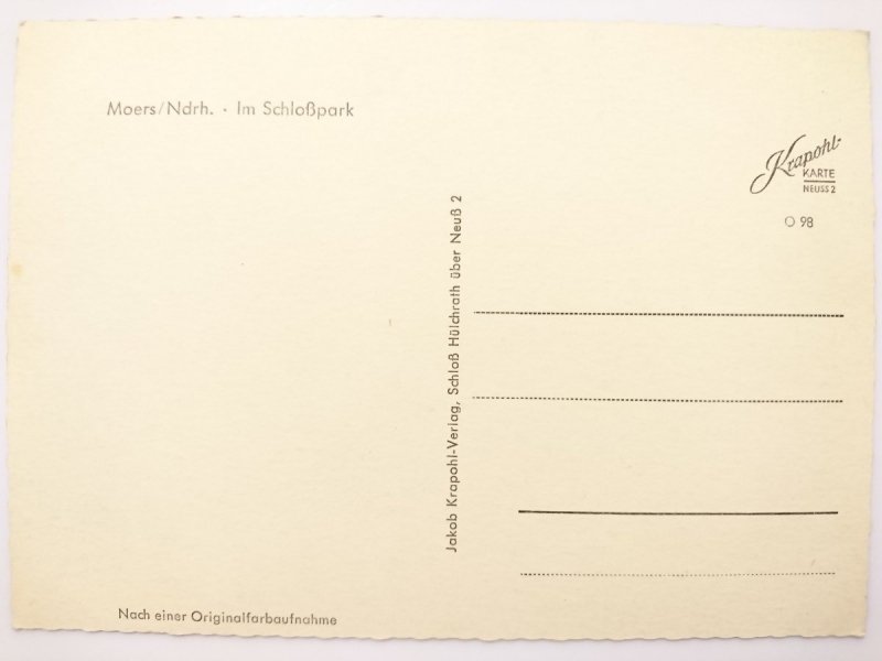 MOERS/NDRH – IM SCHLOSSPARK