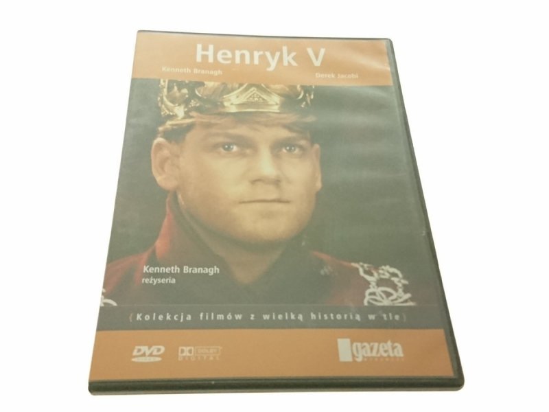 HENRYK V. KENNETH BRANAGH, DEREK JACOBI. FILM DVD