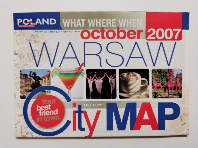 WARSAW CITY MAP OCTOBER 2007
