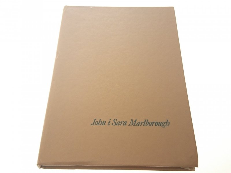 JOHN I SARA KSIĘSTWO MARLBOROUGH - Bidwell 1982