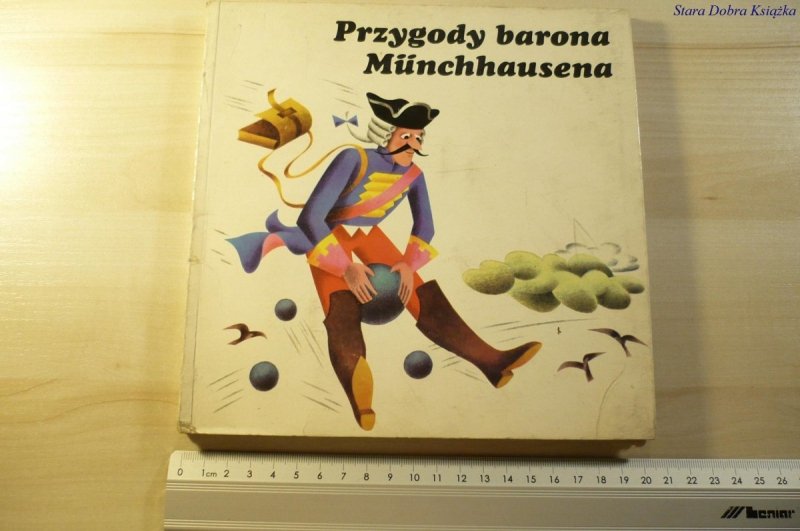 PRZYGODY BARONA MUNCHHAUSENA. KSIĄŻKA ROZKŁADANKA