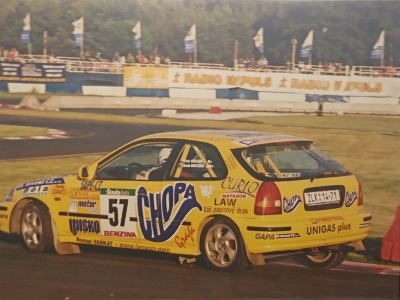 RAJD WRC 2005 ZDJĘCIE NUMER #004 HONDA CIVIC