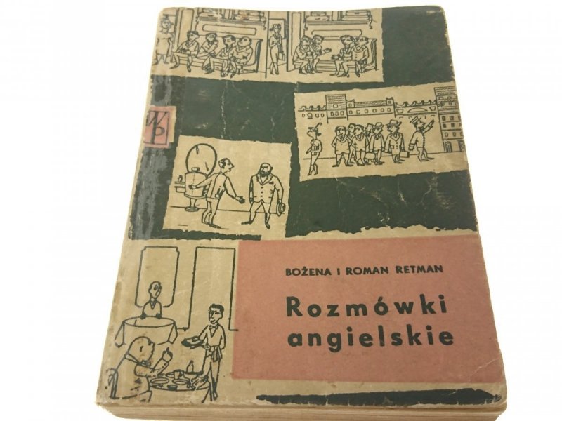 ROZMÓWKI ANGIELSKIE - Bożena i Roman Retman 1958