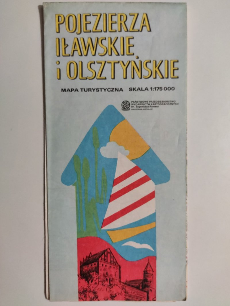 POJEZIERZE IŁAWSKIE I OLSZTYŃSKIE 1:175 000