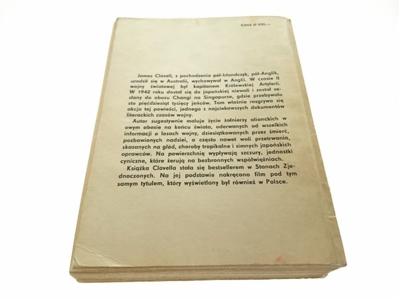 KRÓL SZCZURÓW - James Clavell 1987