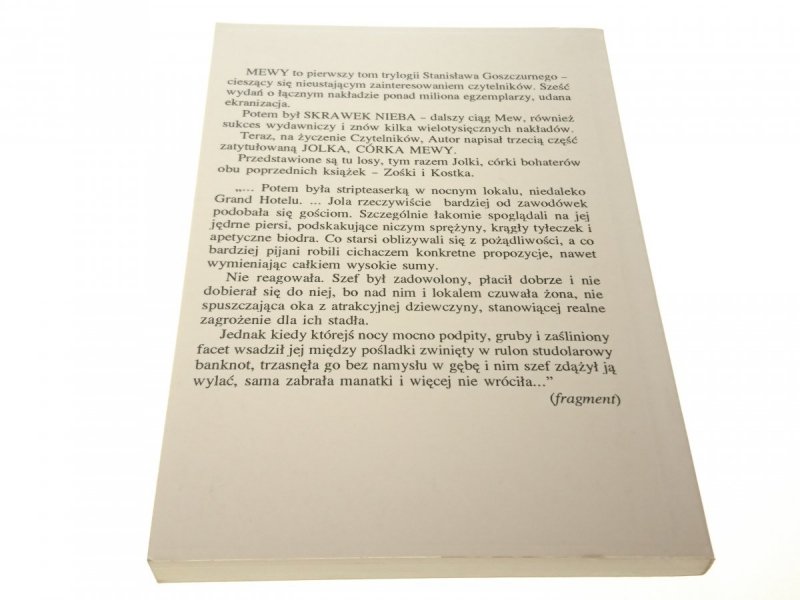 JOLKA, CÓRKA MEWY - Stanisław Goszczurny 1993