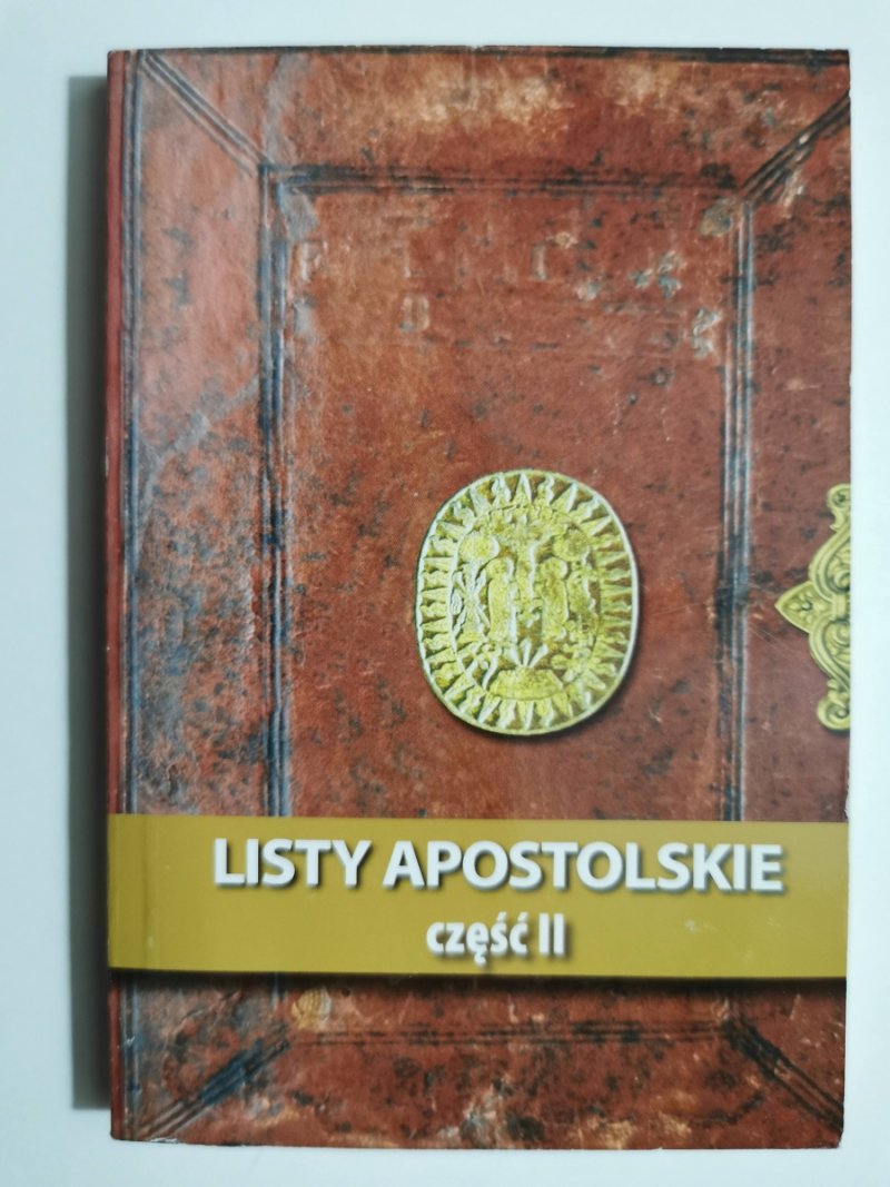 LISTY APOSTOLSKIE CZ II