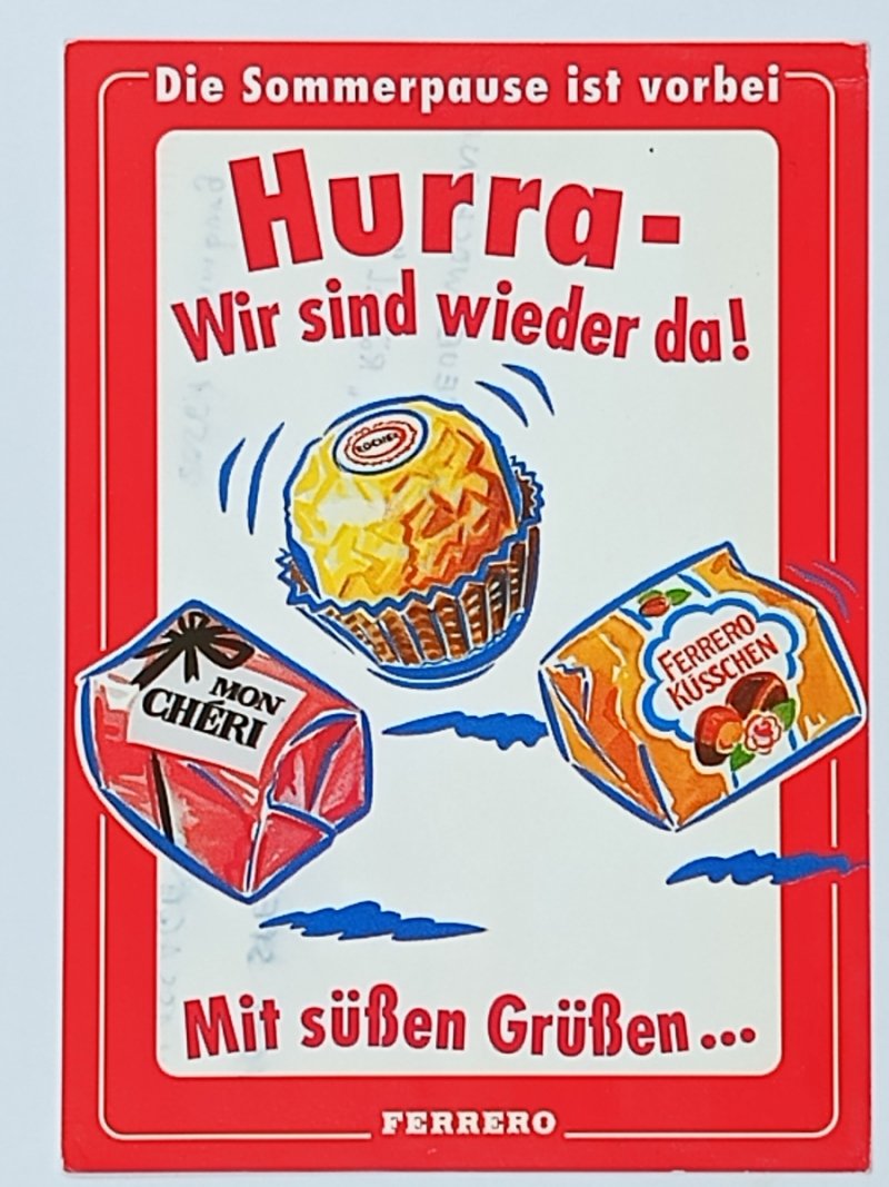 HURRA WIR SIND WIEDER DA MIT SUSSEN GRUSSEN