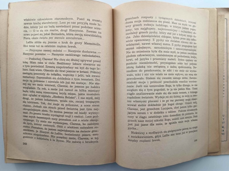 PIEŚŃ O BERNADECIE TOM II – 1948 R. - Franciszek Werfel
