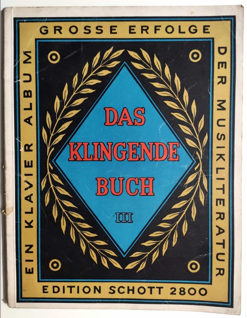 DAS KLINGENDE BUCH III 1937