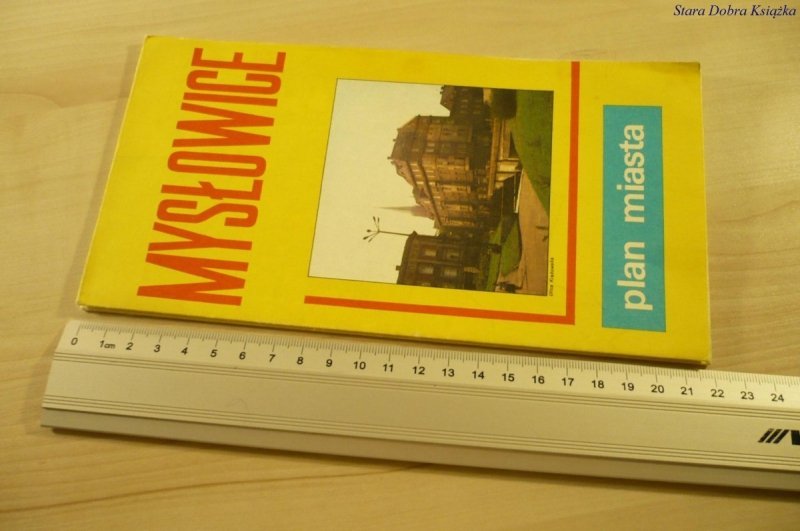 MYSŁOWICE. PLAN MIASTA (1981)
