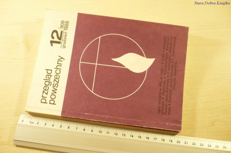 PRZEGLĄD POWSZECHNY 12/808 GRUDZIEŃ 1988
