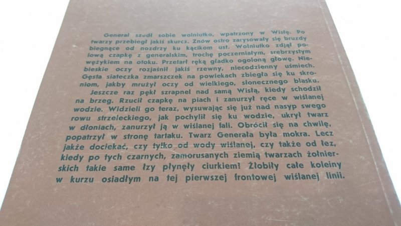 O CZŁOWIEKU, KTÓRY SIĘ KULOM NIE KŁANIAŁ 1987