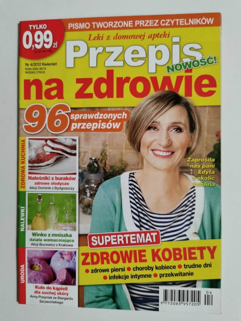 PRZEPIS NA ZDROWIE NR 4/2012 KWIECIEŃ
