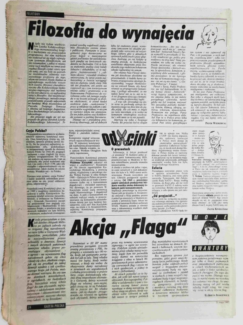 GAZETA POLSKA NR 21 (201) 21 MAJA 1997 r.