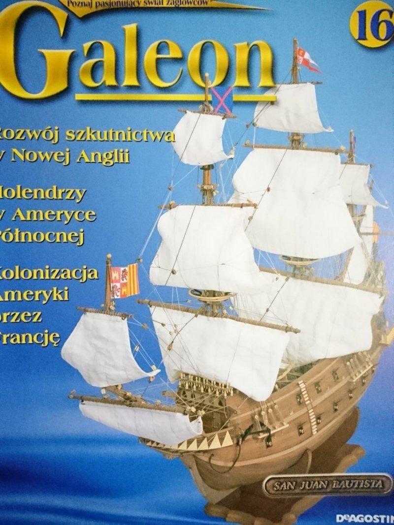 GALEON 16 ROZWÓJ SZKUTNICTWA W NOWEJ ANGLII (2003)
