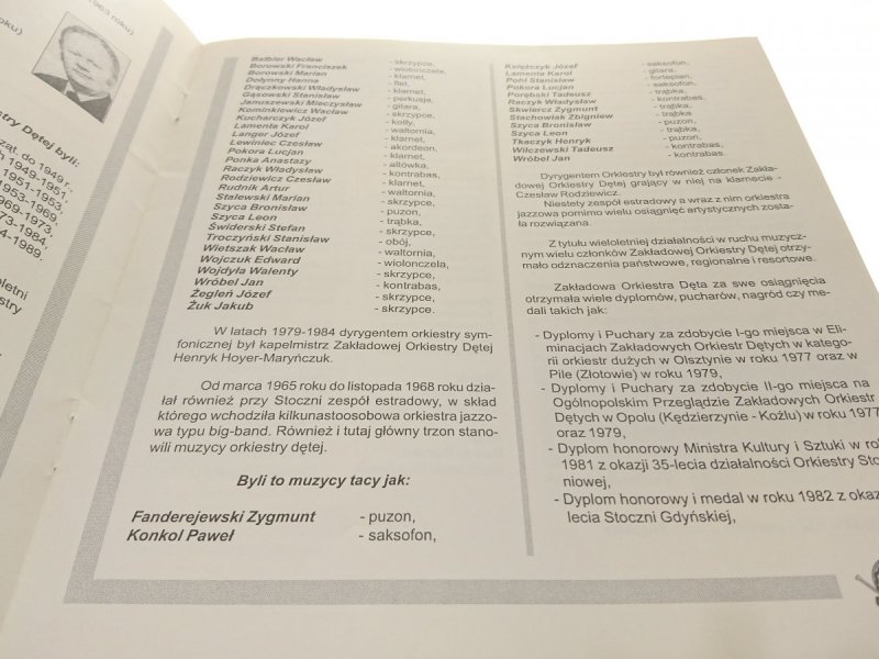 50 LAT ZAKŁADOWEJ ORKIESTRY DĘTEJ STOCZNI GDYNIA