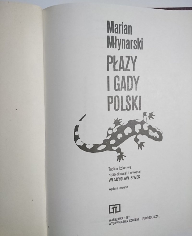 PŁAZY I GADY - Marian Młynarski 1987