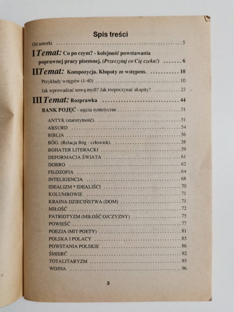 PISZĘ MATURĘ Z POLSKIEGO - Katarzyna Droga 1994