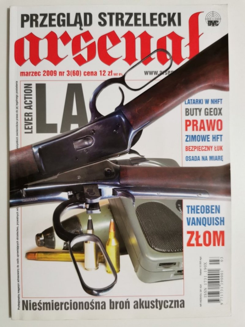 PRZEGLĄD STRZELECKI ARSENAŁ MARZEC 2009 NR 3 (60)