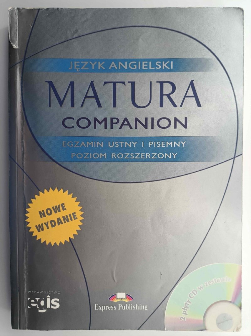 JĘZYK ANGIELSKI MATURA COMPANION POZIOM ROZSZERZONY – BEZ CD