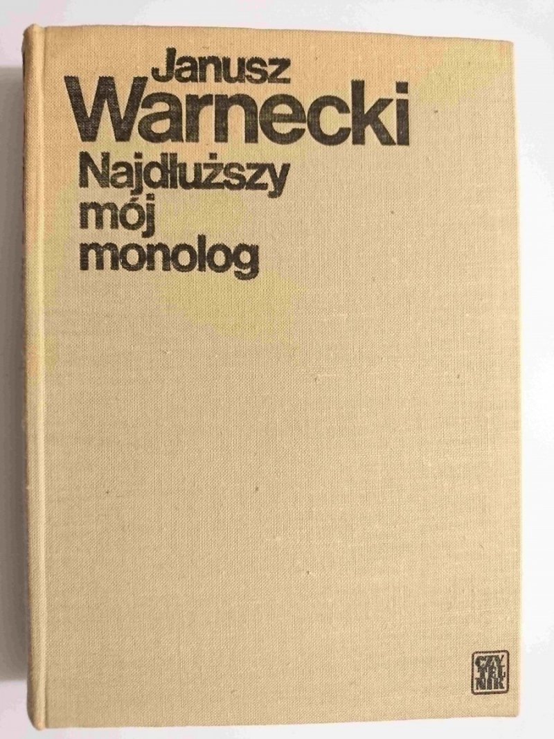 NAJDŁUŻSZY MÓJ MONOLOG - Janusz Warnecki 1971